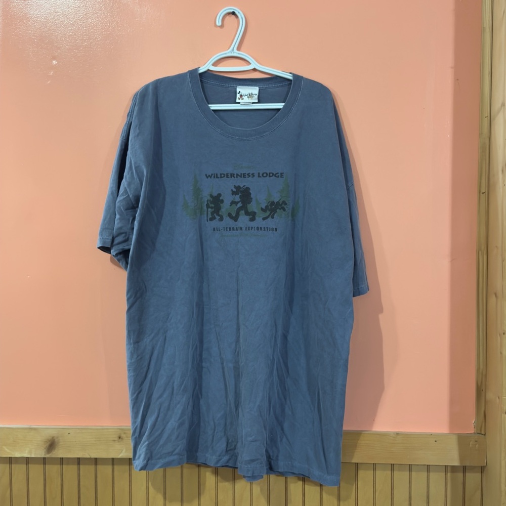 Wilderness Lodge Adventure Blue Tee